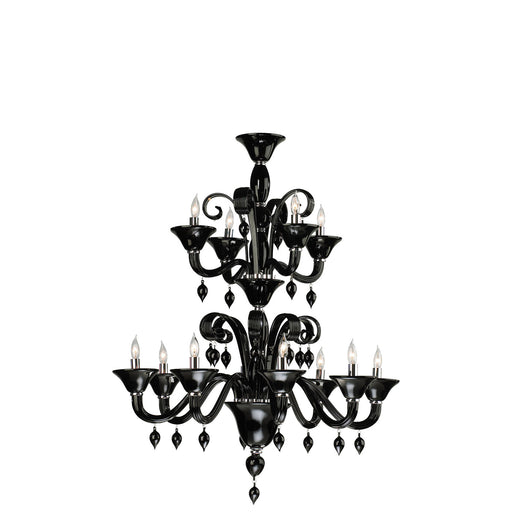 Myhouse Lighting Cyan - 6494-12-14 - 12 Light Chandelier - Treviso - Chrome