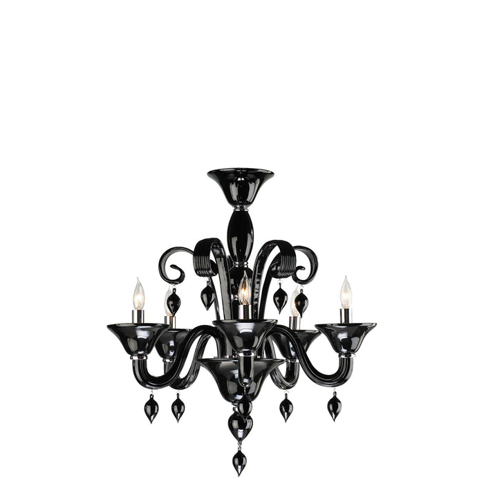 Myhouse Lighting Cyan - 6494-5-14 - Five Light Chandelier - Treviso - Chrome