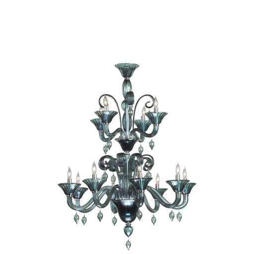 Myhouse Lighting Cyan - 6495-12-14 - 12 Light Chandelier - Treviso - Chrome