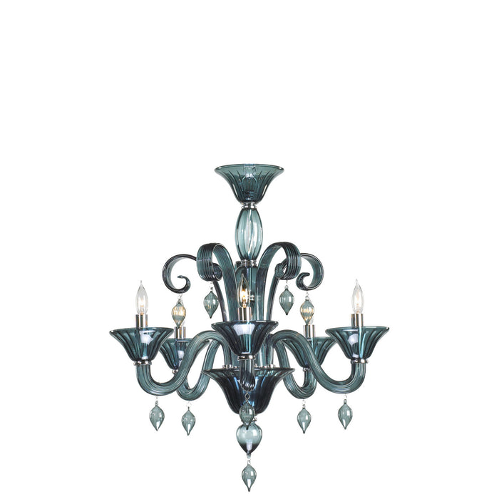 Myhouse Lighting Cyan - 6495-5-14 - Five Light Chandelier - Treviso - Chrome