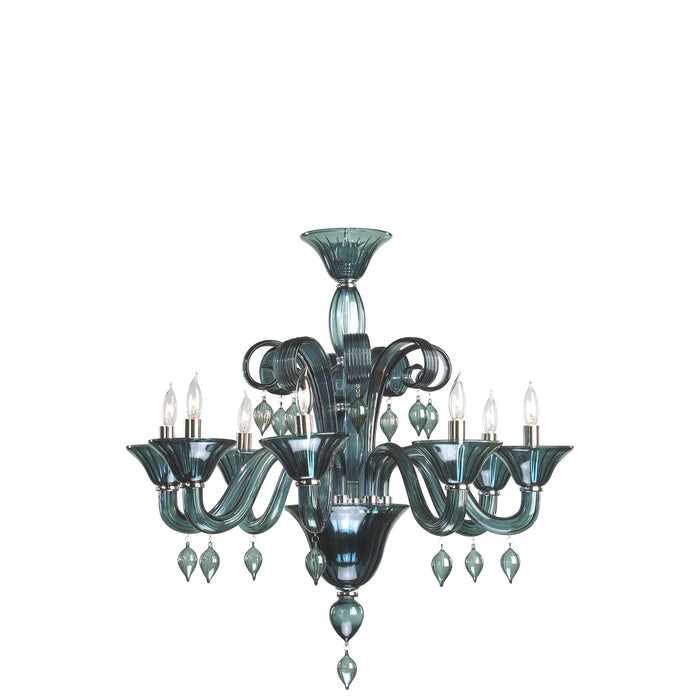 Myhouse Lighting Cyan - 6495-8-14 - Eight Light Chandelier - Trevisio - Chrome