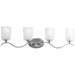 Myhouse Lighting Progress Lighting - P2021-15 - Four Light Bath - Inspire - Polished Chrome