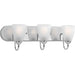 Myhouse Lighting Progress Lighting - P2708-15 - Three Light Bath - Gather - Polished Chrome