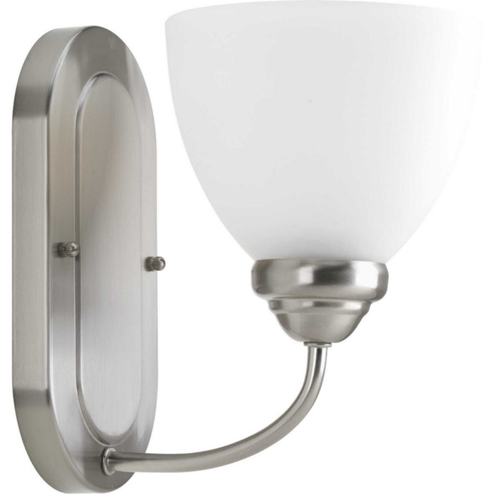 Myhouse Lighting Progress Lighting - P2913-09 - One Light Bath Bracket - Heart - Brushed Nickel