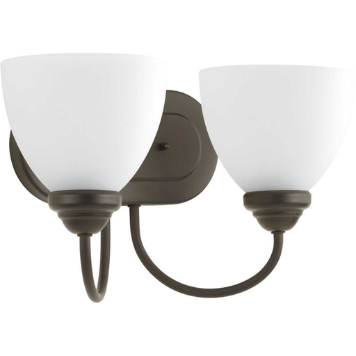 Myhouse Lighting Progress Lighting - P2915-20 - Two Light Bath Bracket - Heart - Antique Bronze