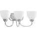 Myhouse Lighting Progress Lighting - P2919-15 - Three Light Bath Bracket - Heart - Polished Chrome