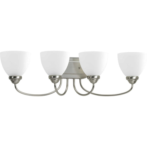 Myhouse Lighting Progress Lighting - P2928-09 - Four Light Bath Bracket - Heart - Brushed Nickel