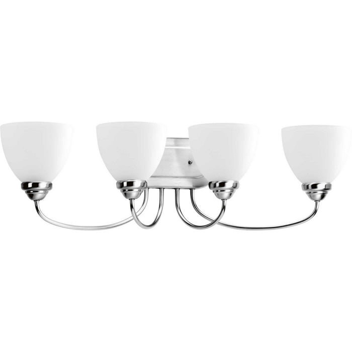 Myhouse Lighting Progress Lighting - P2928-15 - Four Light Bath Bracket - Heart - Polished Chrome