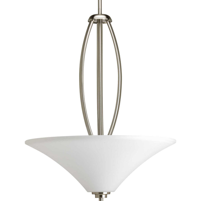 Myhouse Lighting Progress Lighting - P3951-09 - Three Light Pendant - Joy - Brushed Nickel