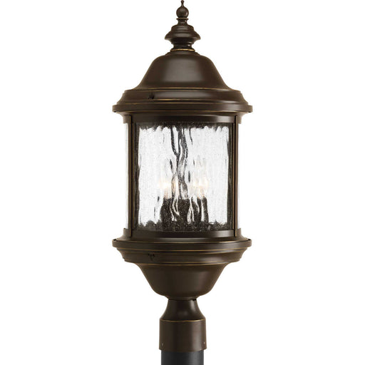 Myhouse Lighting Progress Lighting - P5450-20 - Three Light Post Lantern - Ashmore - Antique Bronze