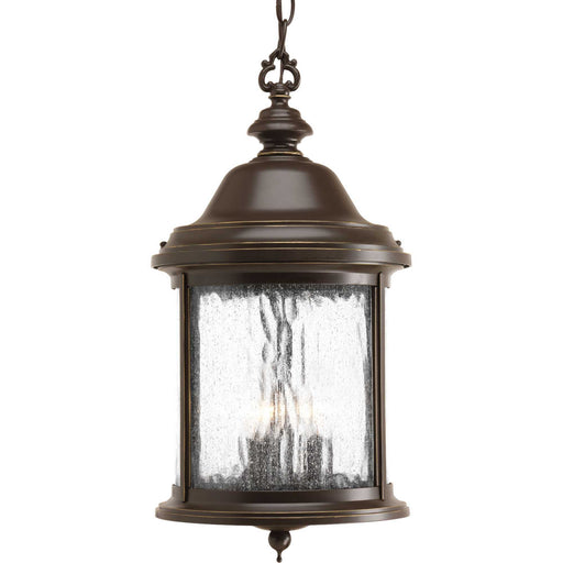 Myhouse Lighting Progress Lighting - P5550-20 - Three Light Hanging Lantern - Ashmore - Antique Bronze