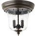 Myhouse Lighting Progress Lighting - P5562-20 - Two Light Close to Ceiling - Ashmore - Antique Bronze