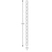 Myhouse Lighting Progress Lighting - P8757-134 - Chain - Accessory Chain - Silver Ridge