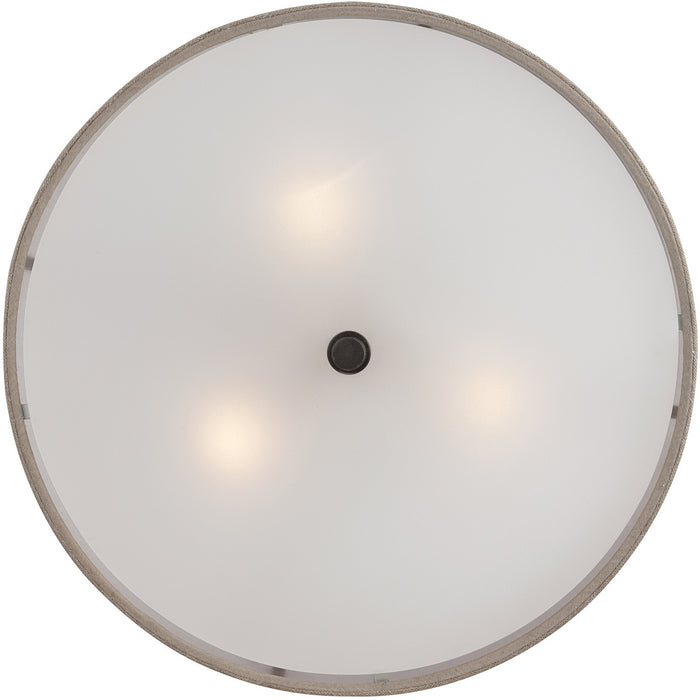 Myhouse Lighting Quoizel - CRA1717MC - Three Light Semi-Flush Mount - Cloverdale - Mottled Cocoa