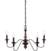 Myhouse Lighting Quoizel - HK5005TC - Five Light Chandelier - Holbrook - Tuscan Brown