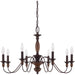 Myhouse Lighting Quoizel - HK5008TC - Eight Light Chandelier - Holbrook - Tuscan Brown