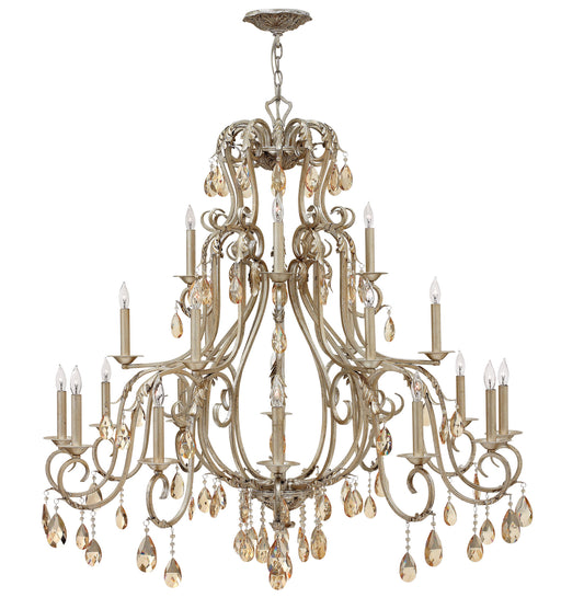 Myhouse Lighting Hinkley - 4779SL - LED Foyer Chandelier - Carlton - Silver Leaf