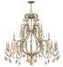 Myhouse Lighting Hinkley - 4779SL - LED Foyer Chandelier - Carlton - Silver Leaf