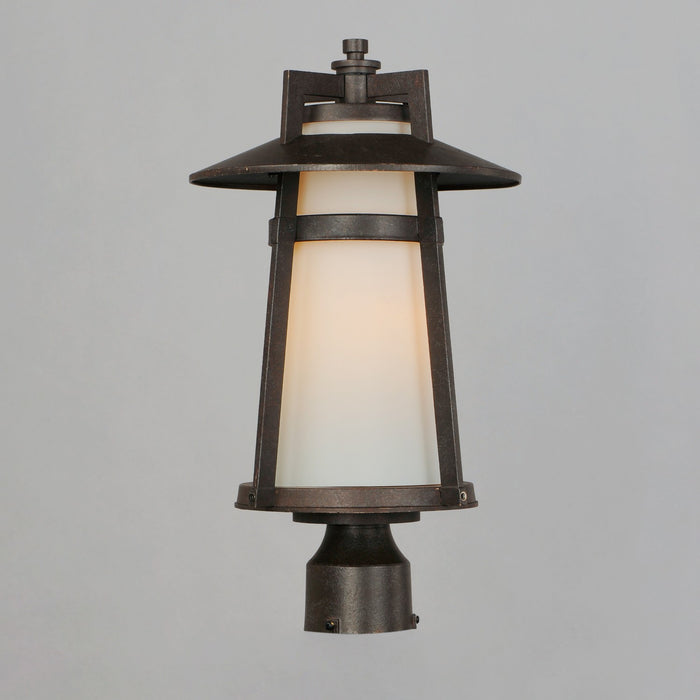 Myhouse Lighting Maxim - 3530SWAE - One Light Outdoor Pole/Post Lantern - Calistoga - Adobe