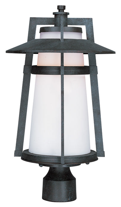 Myhouse Lighting Maxim - 3530SWAE - One Light Outdoor Pole/Post Lantern - Calistoga - Adobe