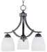 Myhouse Lighting Maxim - 11223FTOI - Three Light Chandelier - Axis - Oil Rubbed Bronze