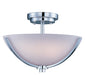 Myhouse Lighting Maxim - 20021SWPC - Three Light Semi-Flush Mount - Rocco - Polished Chrome