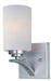 Myhouse Lighting Maxim - 20030SWSN - One Light Wall Sconce - Deven - Satin Nickel