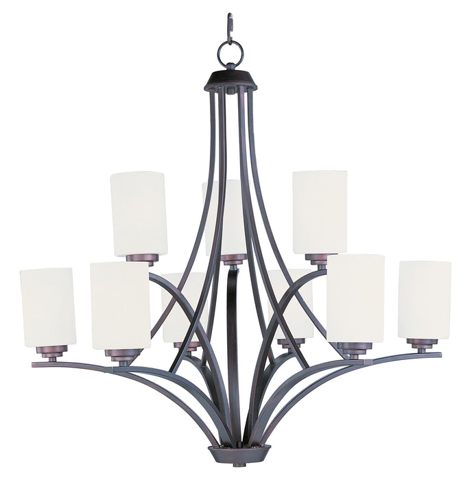 Myhouse Lighting Maxim - 20036SWOI - Nine Light Chandelier - Deven - Oil Rubbed Bronze