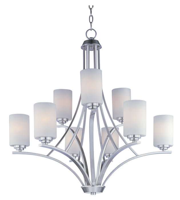 Myhouse Lighting Maxim - 20036SWSN - Nine Light Chandelier - Deven - Satin Nickel