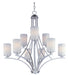 Myhouse Lighting Maxim - 20036SWSN - Nine Light Chandelier - Deven - Satin Nickel