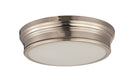 Myhouse Lighting Maxim - 22370SWNAB - Two Light Flush Mount - Fairmont - Natural Aged Brass