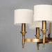 Myhouse Lighting Maxim - 22375OMNAB - Six Light Chandelier - Fairmont - Natural Aged Brass