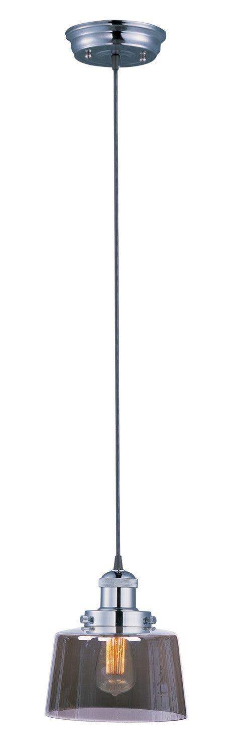 Myhouse Lighting Maxim - 25029MSKPN - One Light Pendant - Mini Hi-Bay - Polished Nickel