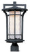 Myhouse Lighting Maxim - 30480WGBO - One Light Outdoor Pole/Post Lantern - Oakville - Black Oxide