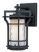 Myhouse Lighting Maxim - 30482WGBO - One Light Outdoor Wall Lantern - Oakville - Black Oxide