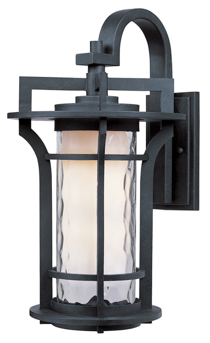 Myhouse Lighting Maxim - 30484WGBO - One Light Outdoor Wall Lantern - Oakville - Black Oxide