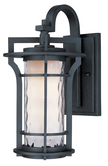 Myhouse Lighting Maxim - 30486WGBO - One Light Outdoor Wall Lantern - Oakville - Black Oxide