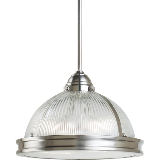 Myhouse Lighting Generation Lighting - 65061-962 - Two Light Pendant - Pratt Street Prismatic - Brushed Nickel