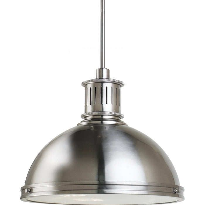 Myhouse Lighting Generation Lighting - 65087-962 - Three Light Pendant - Pratt Street Metal - Brushed Nickel