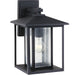 Myhouse Lighting Generation Lighting - 88027-12 - One Light Outdoor Wall Lantern - Hunnington - Black