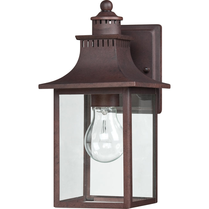 Myhouse Lighting Quoizel - CCR8406CU - One Light Outdoor Wall Lantern - Chancellor - Copper Bronze