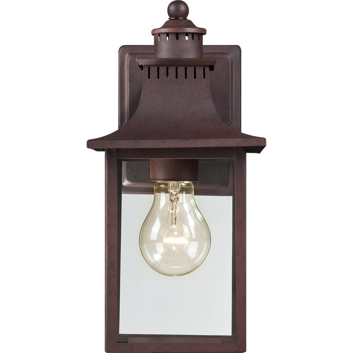 Myhouse Lighting Quoizel - CCR8406CU - One Light Outdoor Wall Lantern - Chancellor - Copper Bronze