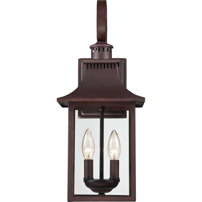 Myhouse Lighting Quoizel - CCR8408CU - Two Light Outdoor Wall Lantern - Chancellor - Copper Bronze