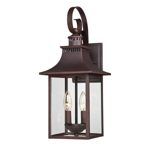 Myhouse Lighting Quoizel - CCR8408CU - Two Light Outdoor Wall Lantern - Chancellor - Copper Bronze