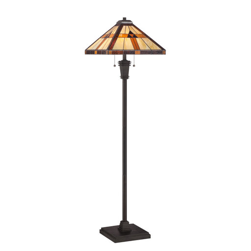 Myhouse Lighting Quoizel - TF1427F - Two Light Floor Lamp - Bryant - Vintage Bronze