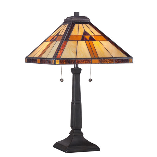 Myhouse Lighting Quoizel - TF1427T - Two Light Table Lamp - Bryant - Vintage Bronze