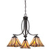 Myhouse Lighting Quoizel - TFAS5003VA - Three Light Chandelier - Asheville - Valiant Bronze