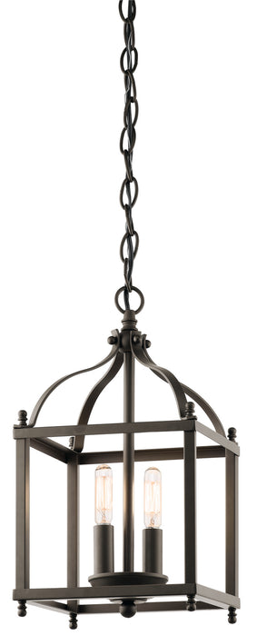 Myhouse Lighting Kichler - 42565OZ - Two Light Pendant - Larkin - Olde Bronze