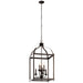 Myhouse Lighting Kichler - 42568OZ - Six Light Foyer Chandelier - Larkin - Olde Bronze