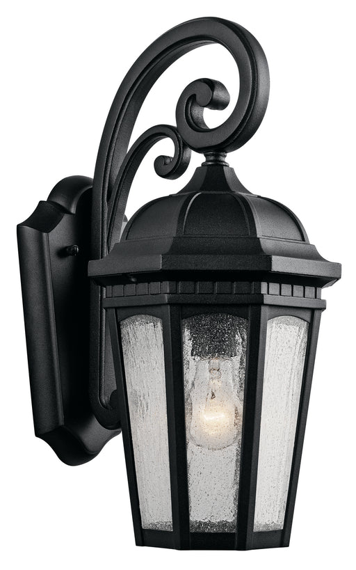 Myhouse Lighting Kichler - 9033BKT - One Light Outdoor Wall Mount - Courtyard - Textured Black